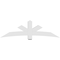 Ekena Millwork Alberta Architectural Grade PVC Gable Bracket, 84"W x 24 1/2"H x 6"D x 6"F, 7/12 Pitch GBP084X25X0606ALB00 - alternate 3
